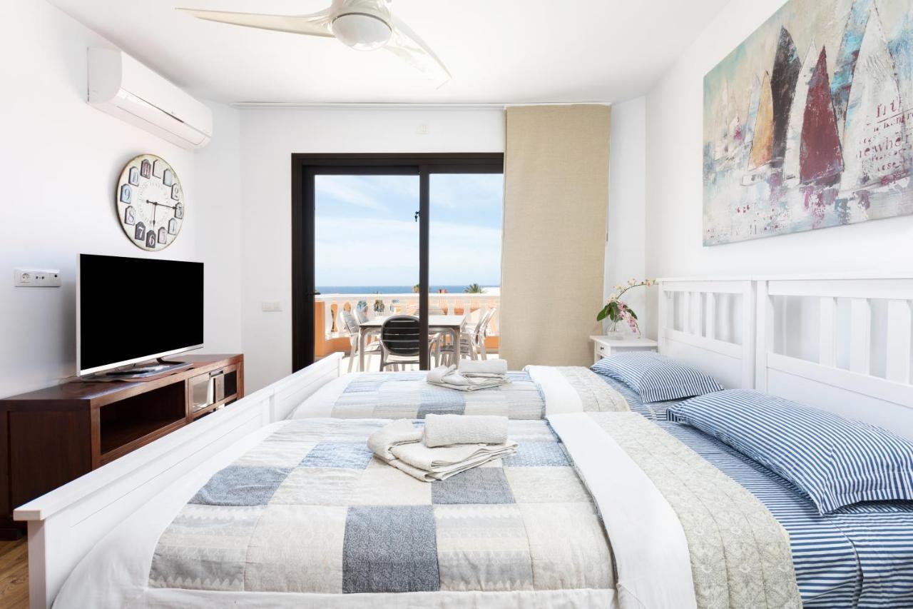 Exclusive Penthouse Playa Las Vistas 4 Close To The Sea And Beach, Aircondition For A Fee, Wifi, Terrace, Heated Pool Плая де лас Америкас Екстериор снимка
