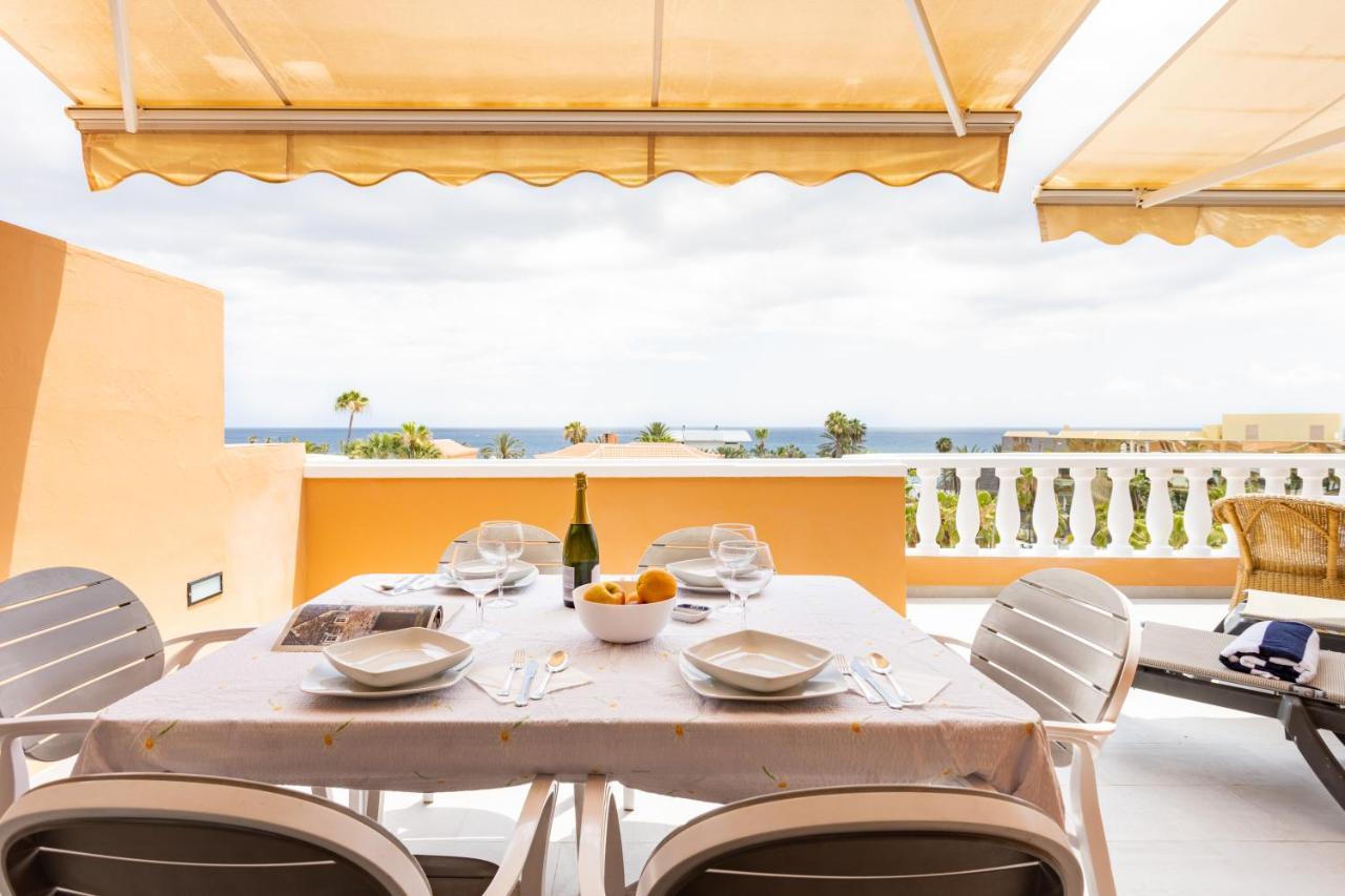 Exclusive Penthouse Playa Las Vistas 4 Close To The Sea And Beach, Aircondition For A Fee, Wifi, Terrace, Heated Pool Плая де лас Америкас Екстериор снимка