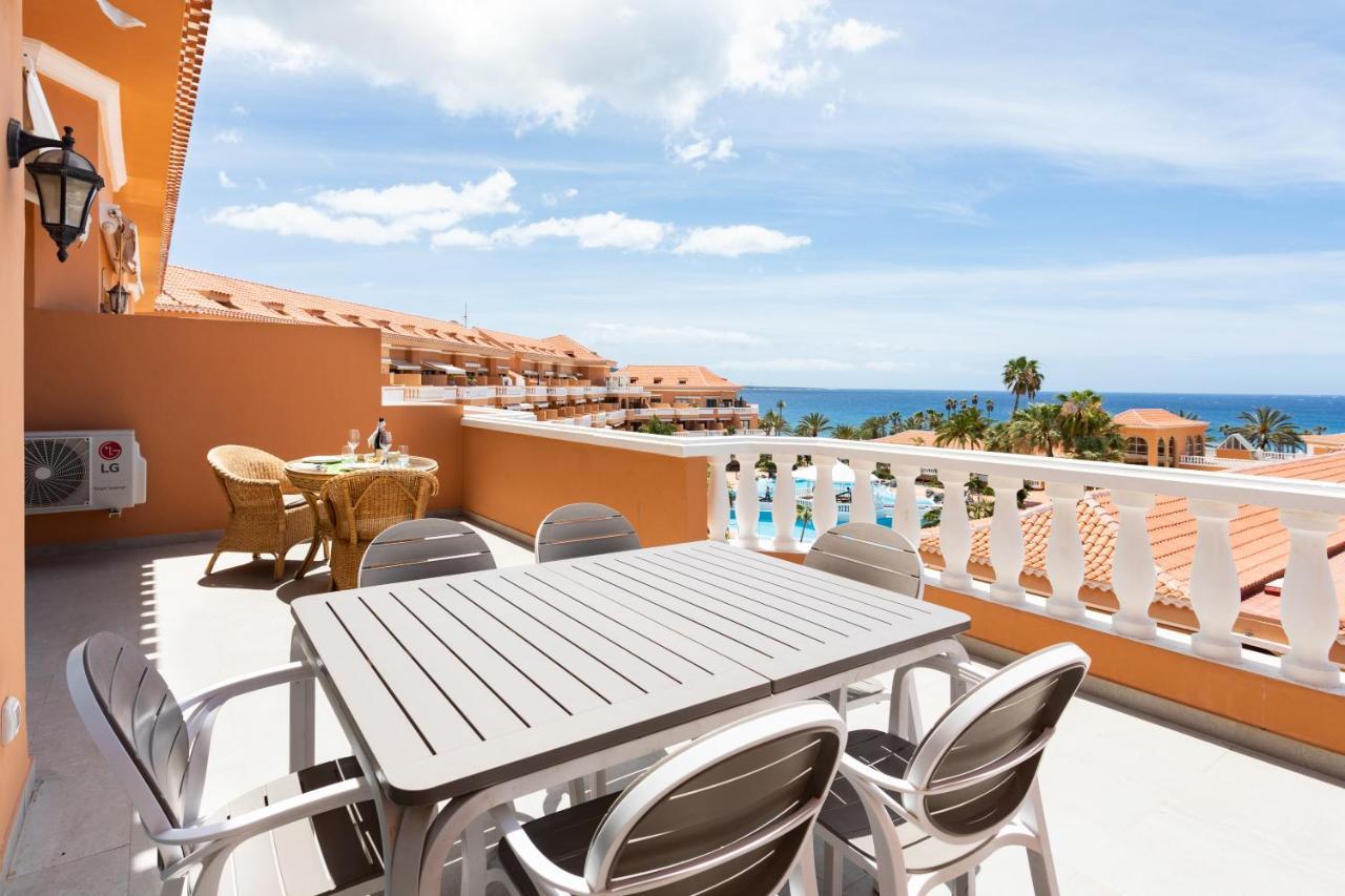 Exclusive Penthouse Playa Las Vistas 4 Close To The Sea And Beach, Aircondition For A Fee, Wifi, Terrace, Heated Pool Плая де лас Америкас Екстериор снимка