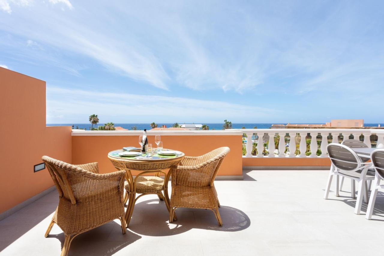 Exclusive Penthouse Playa Las Vistas 4 Close To The Sea And Beach, Aircondition For A Fee, Wifi, Terrace, Heated Pool Плая де лас Америкас Екстериор снимка